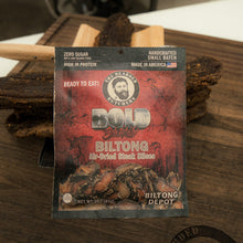 Load image into Gallery viewer, Case of 10 Packs - Bearded Butcher Bold Blend Biltong 3 oz