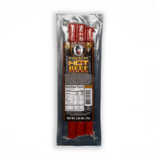 Load image into Gallery viewer, Case of 24 Packs - Bearded Butcher Hot Beef Sticks with Ghost Pepper Cheese 2.65oz
