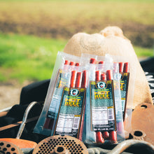 Load image into Gallery viewer, Case of 24 Packs - Bearded Butcher Hot Beef Sticks with Ghost Pepper Cheese 2.65oz