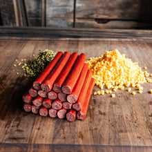 Load image into Gallery viewer, Case of 6 - Jalapeño Cheddar Snack Sticks DIY Kit