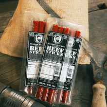 Load image into Gallery viewer, Case of 24 Packs - Bearded Butcher Beef Sticks 2.65oz