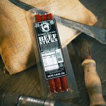 Load image into Gallery viewer, Case of 24 Packs - Bearded Butcher Beef Sticks 2.65oz