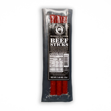 Load image into Gallery viewer, Case of 24 Packs - Bearded Butcher Beef Sticks 2.65oz
