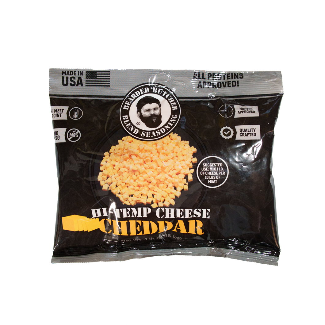 Case of 6 - Hi-Temp Diced Cheddar Cheese 1lb