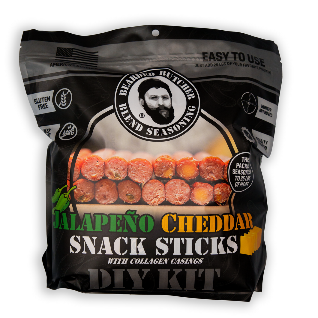Case of 6 - Jalapeño Cheddar Snack Sticks DIY Kit