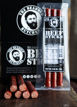 Load image into Gallery viewer, Case of 24 Packs - Bearded Butcher Beef Sticks 2.65oz
