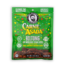 Load image into Gallery viewer, Case of 10 - Bearded Butcher Carne Asada Biltong 3 oz Pack
