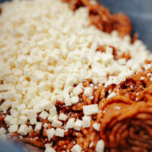 Load image into Gallery viewer, Case of 8 Hi-Temp Diced Pepper Jack Cheese 2.5lb

