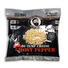 Load image into Gallery viewer, Case of 6 - Hi-Temp Diced Ghost Pepper Cheese 1lb

