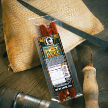 Load image into Gallery viewer, Case of 24 Packs - Bearded Butcher Hot Beef Sticks with Ghost Pepper Cheese 2.65oz
