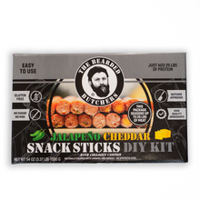 Load image into Gallery viewer, Case of 6 - Jalapeño Cheddar Snack Sticks DIY Kit
