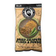 Load image into Gallery viewer, Dried Jalapeño Powder and Flakes 4oz - Case of 6
