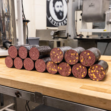 Load image into Gallery viewer, Case of 6 - 2.5" x 20" Mahogany Summer Sausage Casing 10 Pack
